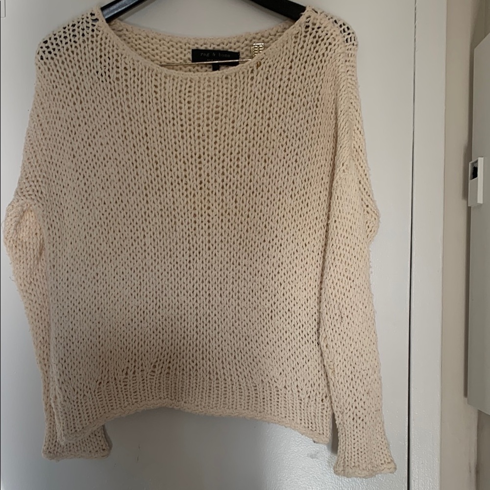 Rag & Bone Women's Cream Sweater